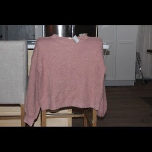 NEVER WARN PINK SWEATER